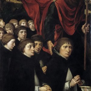 Картина Одиннадцать молящихся со св Иаковом Старшим - Музей Прадо
