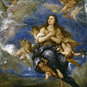 Картина Вознесение Марии Магдалины, 1672 - Музей Прадо