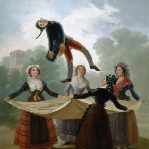 Картина - Соломенное чучело, 1791 - 1792