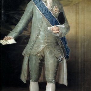 Картина - Хосе Монино у Редондо, граф Флоридабланка, 1783
