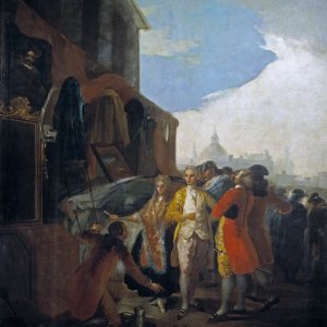 Картина - Ярмарка в Мадриде, 1778 - 1779