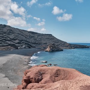 Фото - Пляж Эль-Гольфо на Лансароте