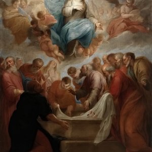 Картина Успение Пресвятой Богородицы, 1668 - Музей Прадо