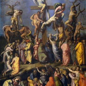 Картина Снятие с креста, 1560, медь, масло - Музей Прадо