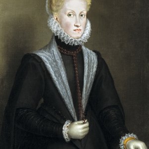 Картина Королева Анна Австрийская, 1573 - музей Прадо