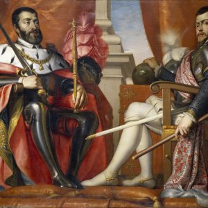 Картина Карл V и Филипп II, 1639 - 1640 - Музей Прадо
