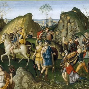 Картина Великодушие Сципиона, 1496 - Музей Прадо
