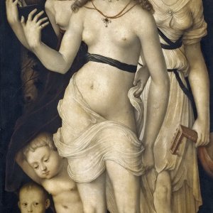 Картина Гармония, или Три грации, 1541 - 1544 - Музей Прадо