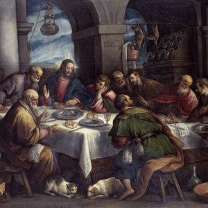 Картина Тайная вечеря, ок.1586 - Музей Прадо
