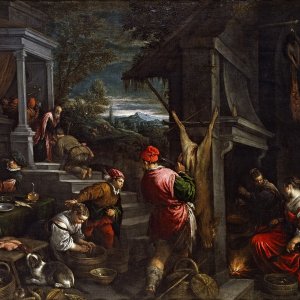 Картина Возвращение блудного сына, ок. 1570 - Музей Прадо