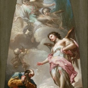 Картина Авраам и три ангела, 1771 - Музей Прадо