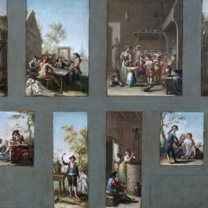 Картина Тринадцать проектов для гобеленов, 1786 - Музей Прадо