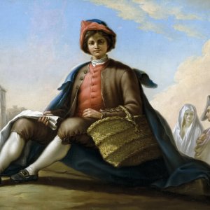 Картина Отдыхающий юноша, 1786 - Музей Прадо