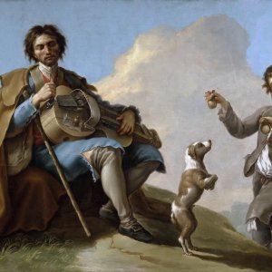 Картина Слепой музыкант, 1786 - Музей Прадо
