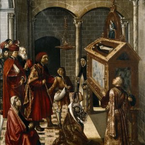 Картина Усыпальница Святого Петра Мученика, 1493 - 1499 - Музей Прадо