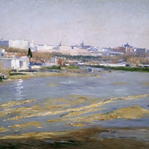 Картина Река Мансанарес, 1908 - Музей Прадо