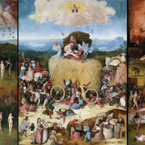 Картина Воз сена, 1516 - Музей Прадо