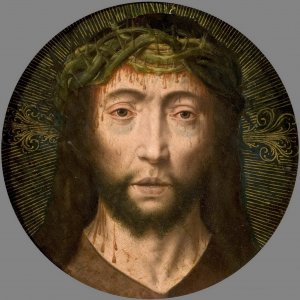 Картина Голова Христа, 1500 - 1525 - Музей Прадо