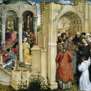 Картина Обручение Девы Марии, 1420 - Музей Прадо