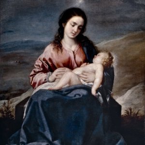 Картина №1 Мадонна с младенцем, 1638 - 1648 - Музей Прадо
