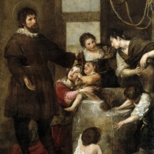 Картина Святой Исидор и чудо с источником, 1638 - 1640 - музей Прадо