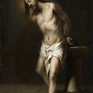 Картина Христос у колонны - музей Прадо