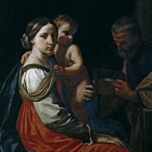 Картина Святое семейство, ок.1645 - музей Прадо