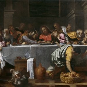 Картина Тайная вечеря, 1593 - 1594 - Музей Прадо