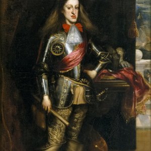 Картина Карл II в доспехах, 1681 - Музей Прадо