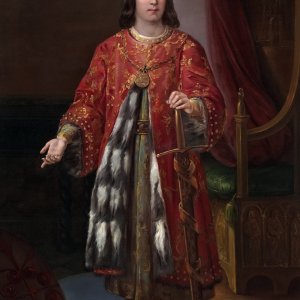 Картина Санчо III, король Кастилии, 1850 - Музей Прадо