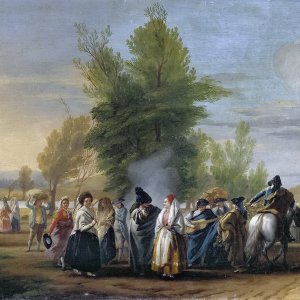 Картина Луг Сан-Исидро, 1785 - Музей Прадо
