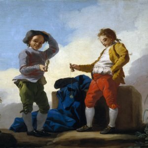 Картина Мальчики играют в шары, 1780 - Музей Прадо