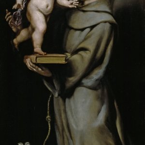 Картина Святой Антоний Падуанский - Музей Прадо