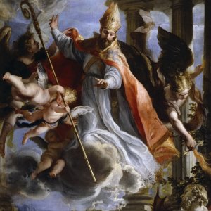 Картина Триумф святого Августина, 1664 - Музей Прадо