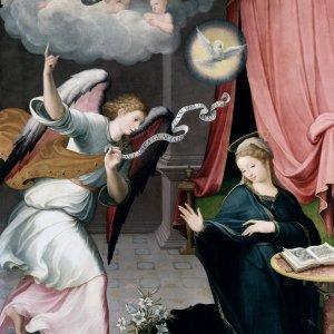 Картина Благовещение, 1559 - Музей Прадо