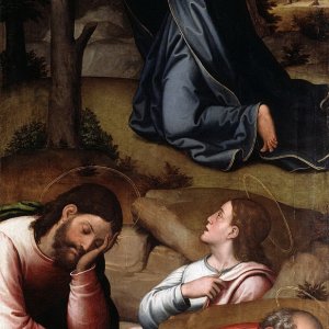 Картина Моление о чаше, 1535 - Музей Прадо