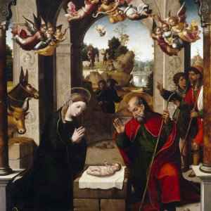 Картина Рождество, 1535 - Музей Прадо