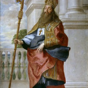 Картина Святой Амвросий, 1655 - Музей Прадо