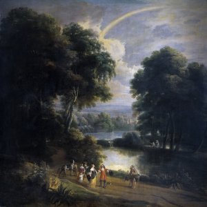Картина Прогулка по берегу реки - Музей Прадо