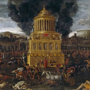 Картина Похороны римского императора, 1638 - Музей Прадо