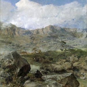 Картина Большой пейзаж (Арагон), 1900 - Музей Прадо