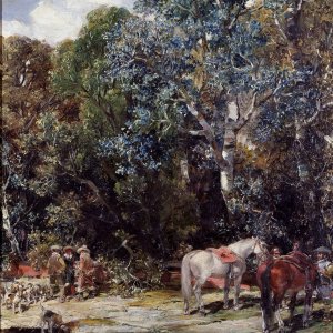 Картина Привал на охоте, 1901 - Музей Прадо