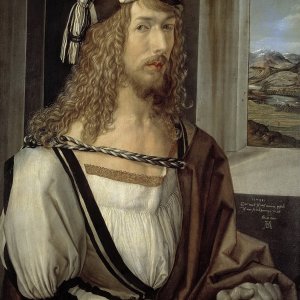 Картина Автопортрет, 1498 - Музей Прадо