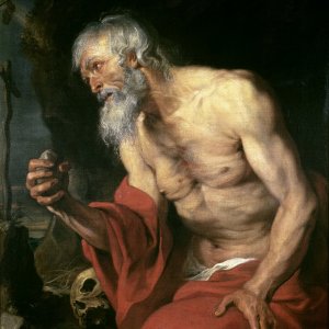Картина Кающийся св Иероним, 1618 - 1620 - Музей Прадо