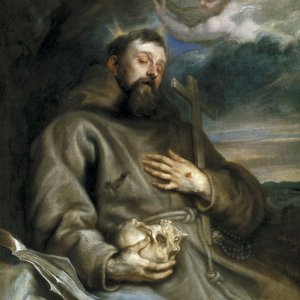 Картина Св Франциск Ассизский в экстазе, 1627 - 1632 - Музей Прадо