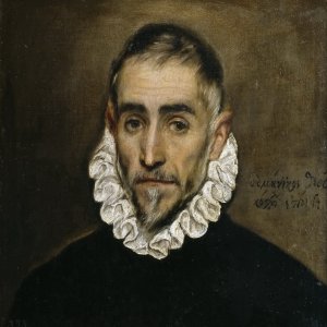 Картина Пожилой сеньор, 1587 - 1600 - Музей Прадо