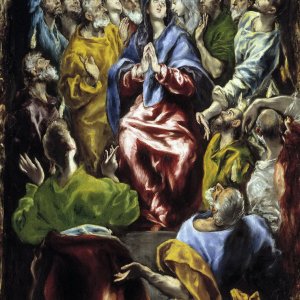 Картина Пятидесятница, 1600 - Музей Прадо