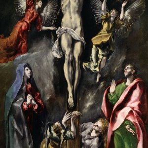 Картина Распятие, 1597 - 1600 - Музей Прадо