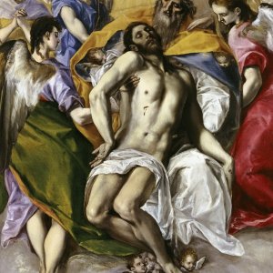 Картина Святая Троица, 1577 - 1579 - Музей Прадо
