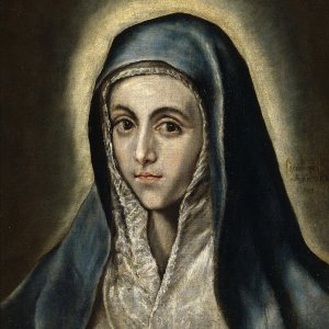 Картина Дева Мария, 1597 - Музей Прадо